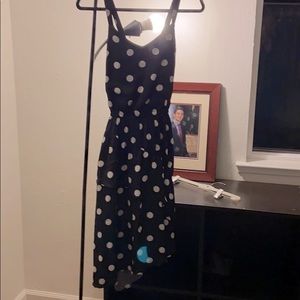 Polka dot dress xs